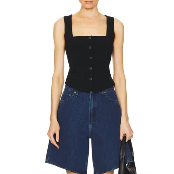 Rag & Bone Black Vest Women's size 4 - Picture 5 of 10